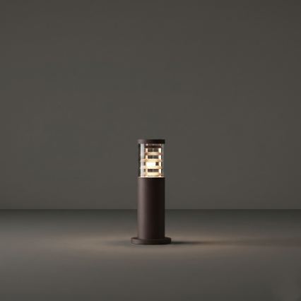 Ideal Lux - Zunanja svetilka TRONCO 1xE27/42W/230V 40 cm IP65 rjava