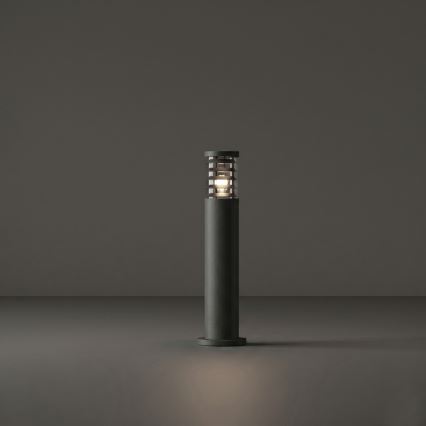 Ideal Lux - Zunanja svetilka TRONCO 1xE27/42W/230V 60 cm IP65 antracitna