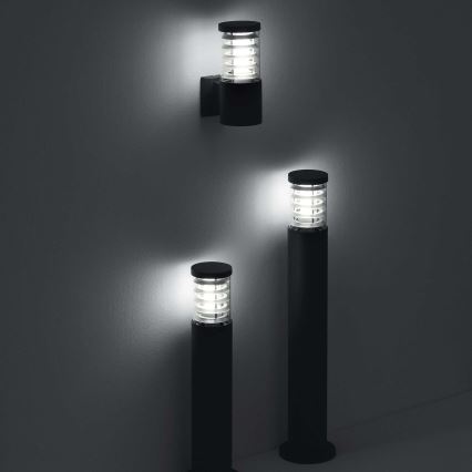 Ideal Lux - Zunanja svetilka TRONCO 1xE27/42W/230V 60 cm IP65 antracitna