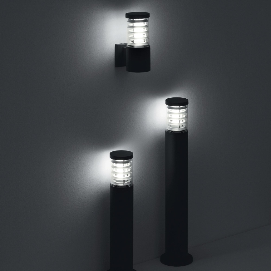 Ideal Lux - Zunanja svetilka TRONCO 1xE27/42W/230V 60 cm IP65 črna