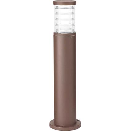 Ideal Lux - Zunanja svetilka TRONCO 1xE27/42W/230V 60 cm IP65 rjava