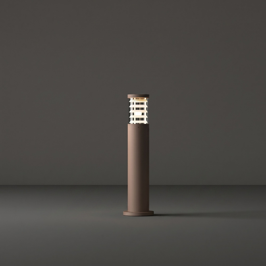 Ideal Lux - Zunanja svetilka TRONCO 1xE27/42W/230V 60 cm IP65 rjava