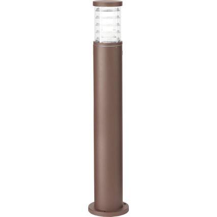 Ideal Lux - Zunanja svetilka TRONCO 1xE27/42W/230V 80 cm IP65 rjava