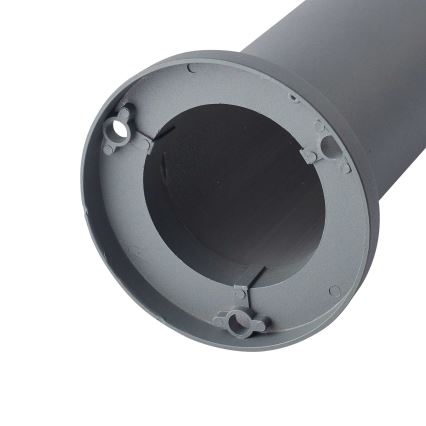 Ideal Lux - Zunanja svetilka TRONCO 1xE27/42W/230V 80 cm IP65 siva