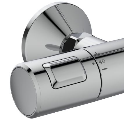 Ideal Standard A7208AA - tuš komplet s termostatsko armaturo CERATHERM T25, sijoč krom