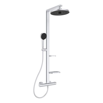 Ideal Standard BD583SI - Komplet za prho s termostatsko baterijo CERATHERM ALU+ matni krom