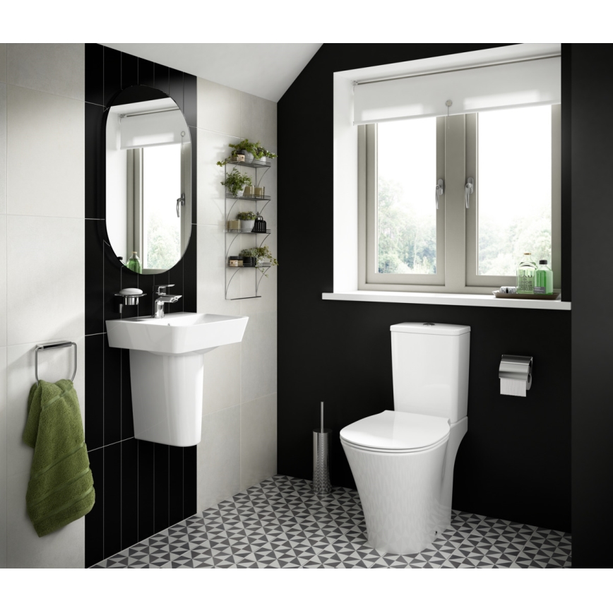 Ideal Standard E030701 - Stenski umivalnik CONNECT AIR 40x35 cm keramika/bela