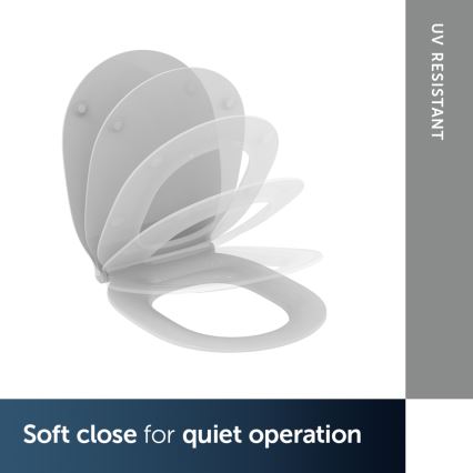 Ideal Standard E036601 - Sedež za WC SoftClose CONNECT AIR bela