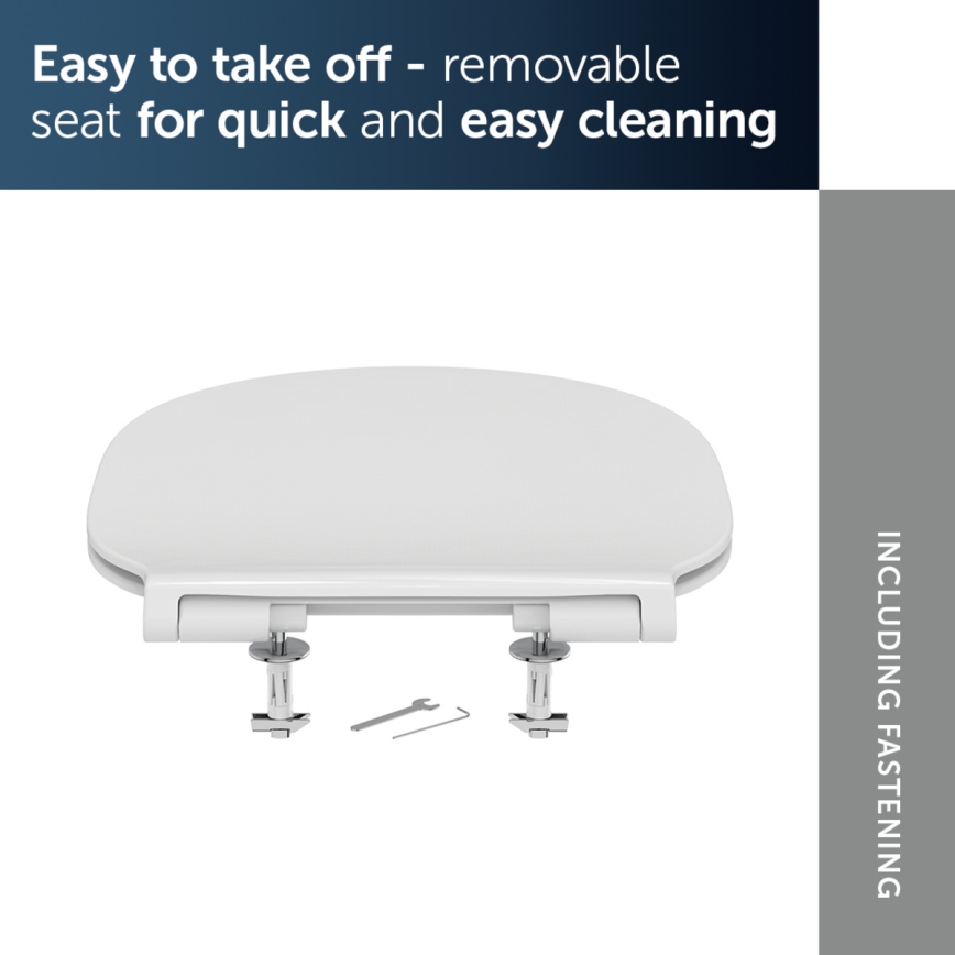 Ideal Standard E036601 - Sedež za WC SoftClose CONNECT AIR bela