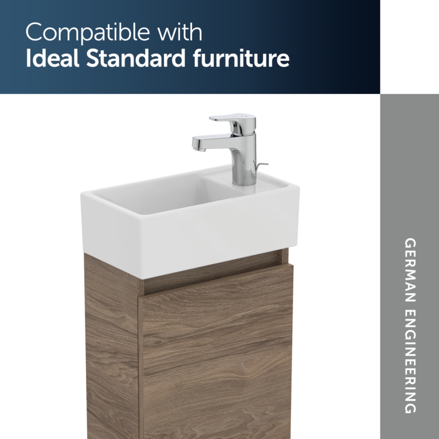 Ideal Standard E211201 - Stenski umivalnik I.LIFE S 37x21 cm keramika/bela