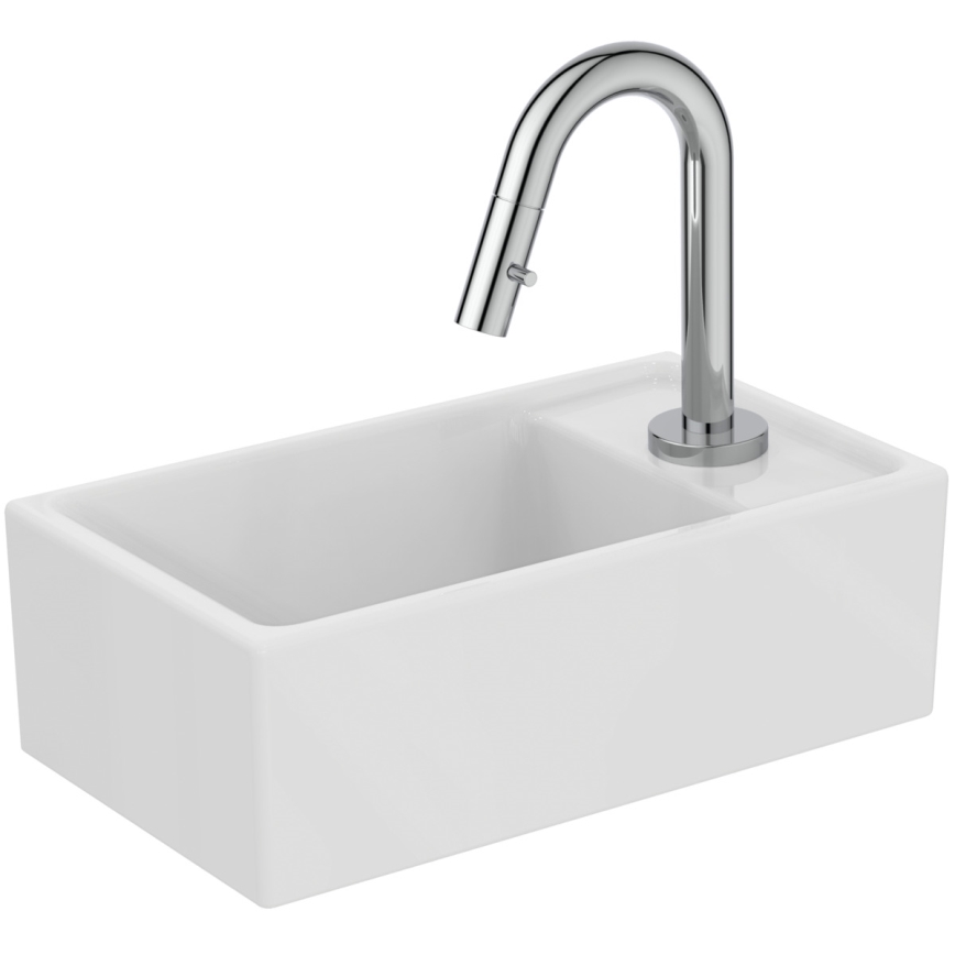 Ideal Standard E211201 - Stenski umivalnik I.LIFE S 37x21 cm keramika/bela
