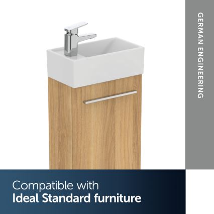 Ideal Standard E211301 - Stenski umivalnik I.LIFE S 37 x 21 cm keramika/bela