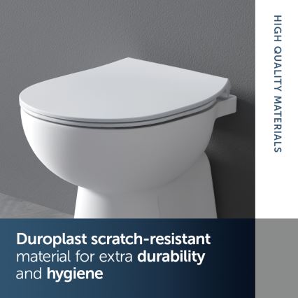 Ideal Standard E772401 - Sedež za WC CONNECT s funkcijo SoftClose, v beli barvi