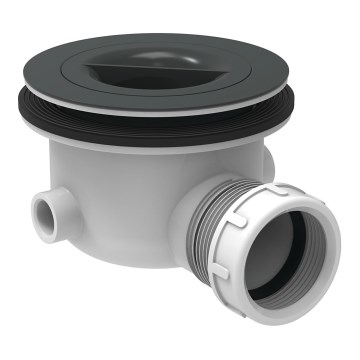 Ideal Standard K936367 - Sifon za tuš kadico 9 cm črna/bela