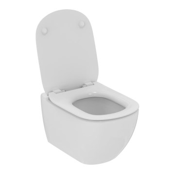 Ideal Standard T354601 - Viseča WC školjka s sedežem SoftClose TESI keramika/bela