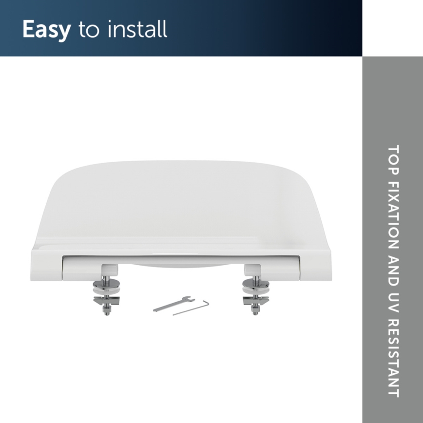 Ideal Standard T453001 - WC deska I.LIFE A bela