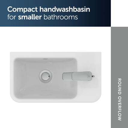 Ideal Standard T458601 -  Viseči umivalnik I.LIFE S 45x25 cm keramika/bela