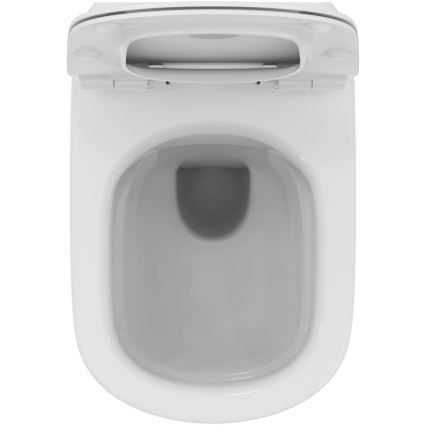 Ideal Standard T536001 - Viseča WC školjka brez roba s sedežem SoftClose TESI keramika/bela