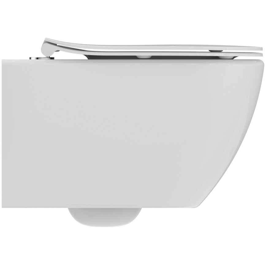 Ideal Standard T536001 - Viseča WC školjka brez roba s sedežem SoftClose TESI keramika/bela