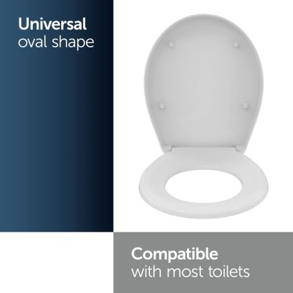 Ideal Standard W302601 - bel sedež za WC