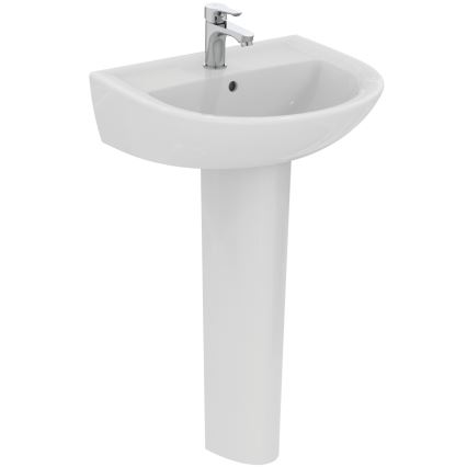 Ideal Standard W332601 - Stenski umivalnik EUROVIT 55x46 cm keramika/bela