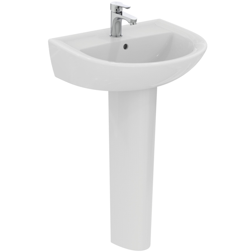 Ideal Standard W332601 - Stenski umivalnik EUROVIT 55x46 cm keramika/bela