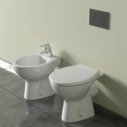 Ideal Standard W333101 - Stoječa WC školjka EUROVIT keramika/bela
