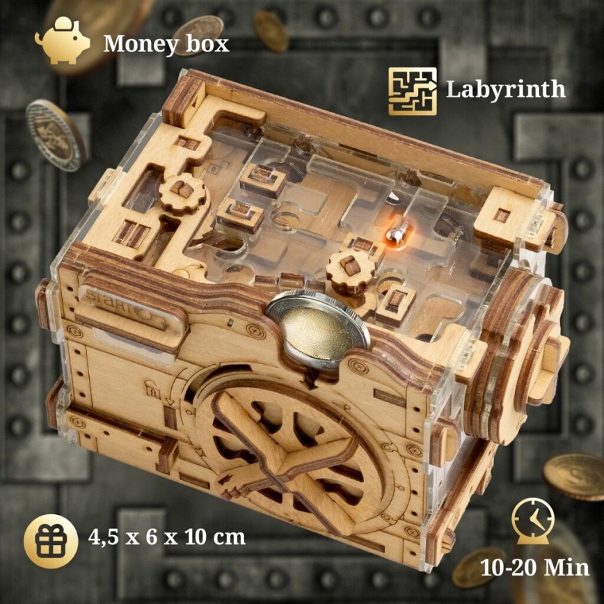 iDventure - Lesena sestavljanka A-maze-ing safe