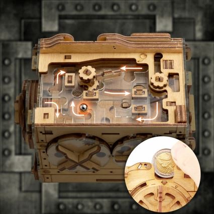 iDventure - Lesena sestavljanka A-maze-ing safe