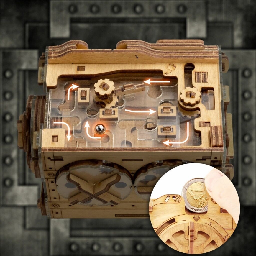 iDventure - Lesena sestavljanka A-maze-ing safe