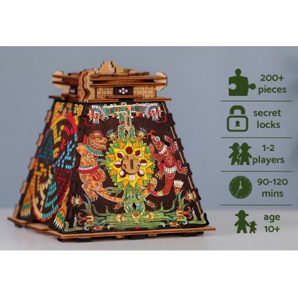 iDventure - Lesena sestavljanka Sun Piramida