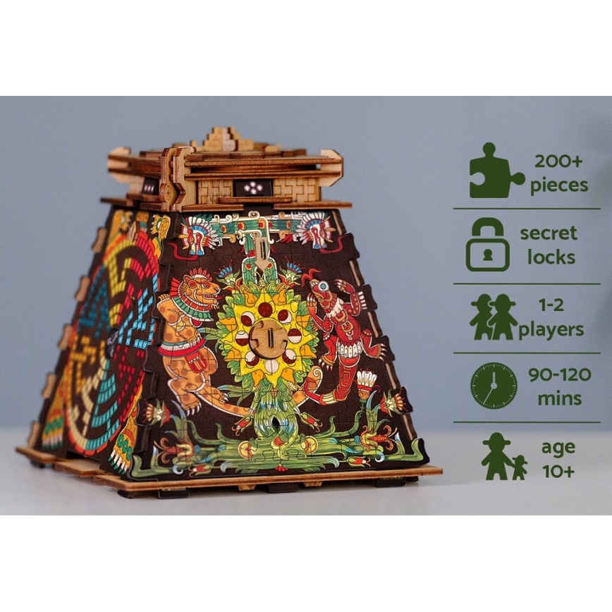 iDventure - Lesena sestavljanka Sun Piramida