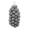 Igralne plastične kroglice 50 kosov, premer 7 cm, siva
