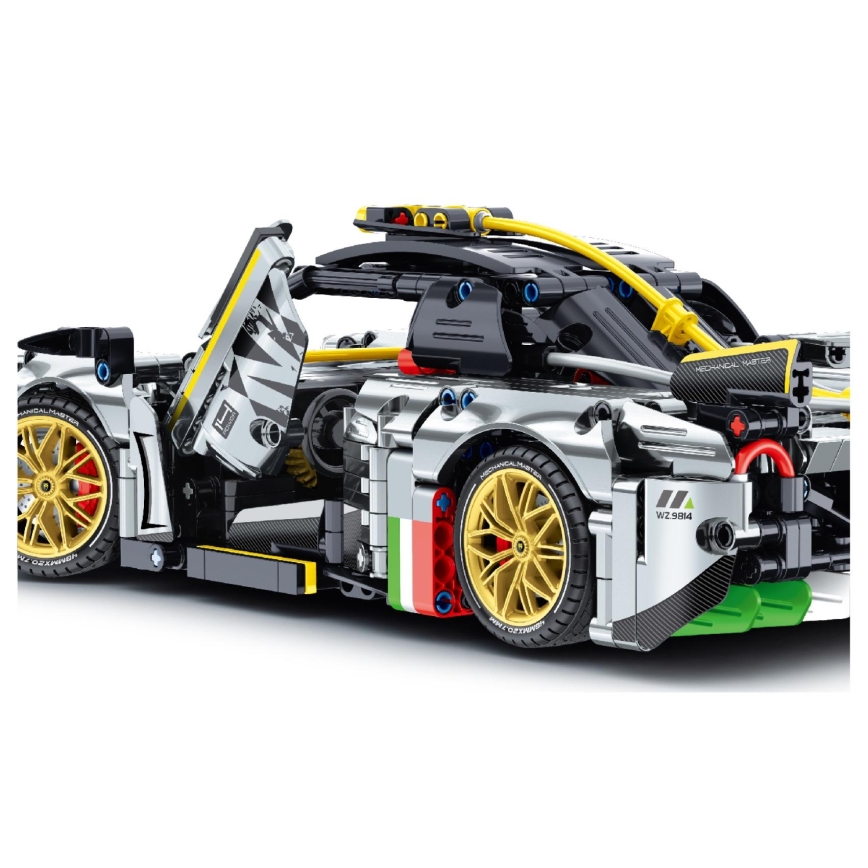 iM.Master - Komplet za sestavljanje avtomobila z mehanskim pogonom, 1237 kosov