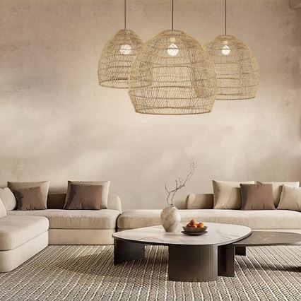 Lestenec na vrvici BOHO DELICADO 1xE27/40W/230V premer 60 cm