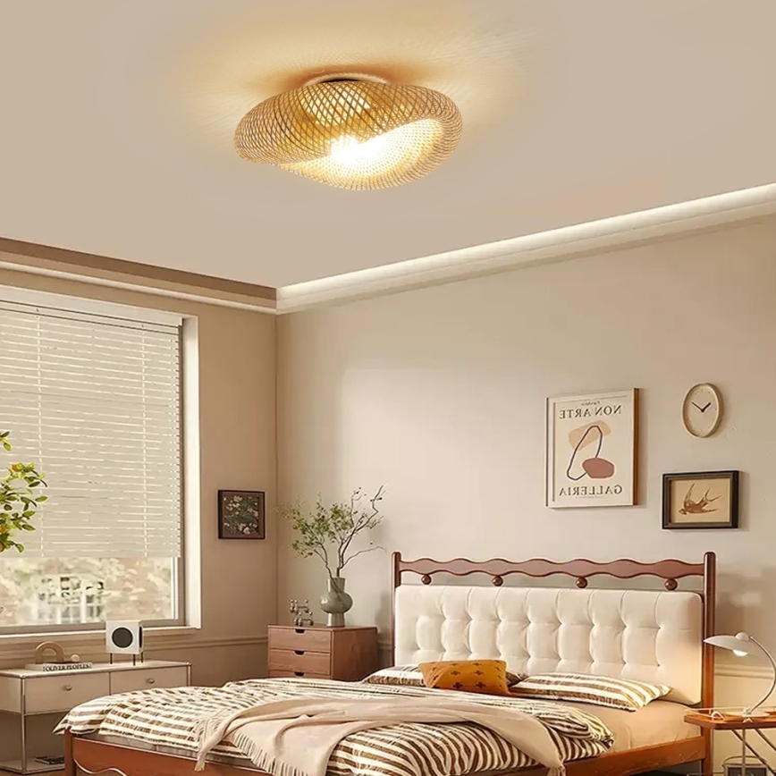 Stropna svetilka BOHO HILO 1xE27/40W/230V Ø 60 cm