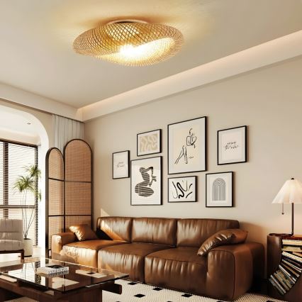 Stropna svetilka BOHO HILO 1xE27/40W/230V premer 80 cm