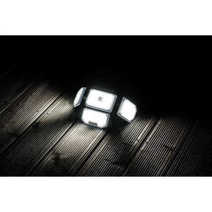 LED Solarna stenska svetilka s senzorjem LED/5W/5,5V IP65