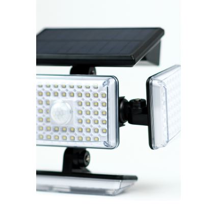 LED Solarna stenska svetilka s senzorjem LED/5W/5,5V IP65