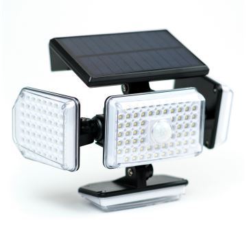 LED Solarna stenska svetilka s senzorjem LED/5W/5,5V IP65