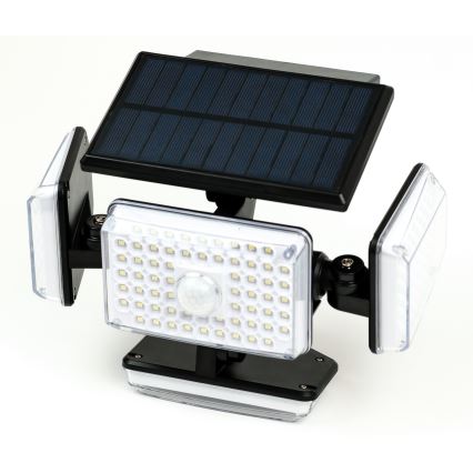 LED Solarna stenska svetilka s senzorjem LED/5W/5,5V IP65