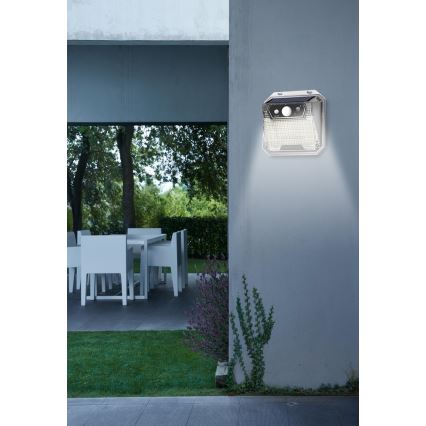 LED Solarna stenska svetilka s senzorjem LED/3W/5,5V IP65