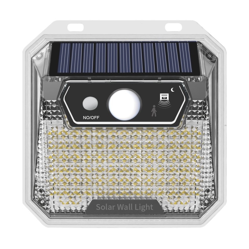 LED Solarna stenska svetilka s senzorjem LED/3W/5,5V IP65