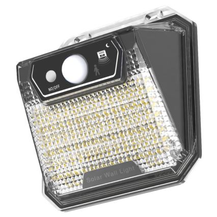 LED Solarna stenska svetilka s senzorjem LED/3W/5,5V IP65