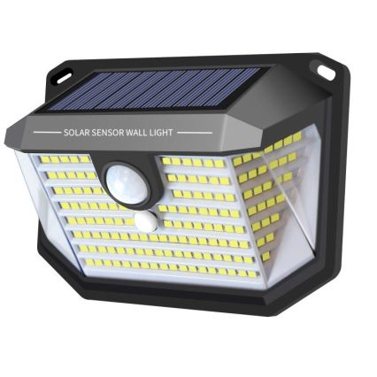 LED Solarna stenska svetilka s senzorjem LED/4W/5,5V IP65