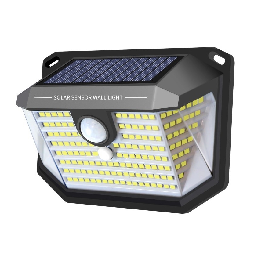LED Solarna stenska svetilka s senzorjem LED/4W/5,5V IP65