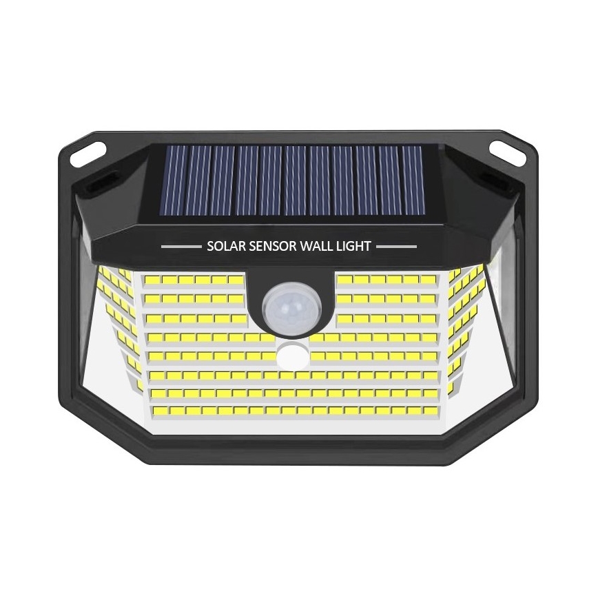 LED Solarna stenska svetilka s senzorjem LED/4W/5,5V IP65