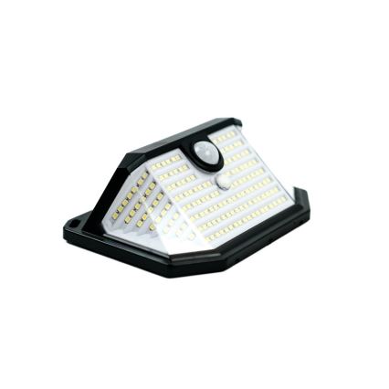 LED Solarna stenska svetilka s senzorjem LED/4W/5,5V IP65