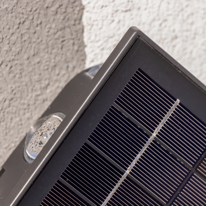 LED Solarna stenska svetilka s senzorjem LED/2W/5V IP54