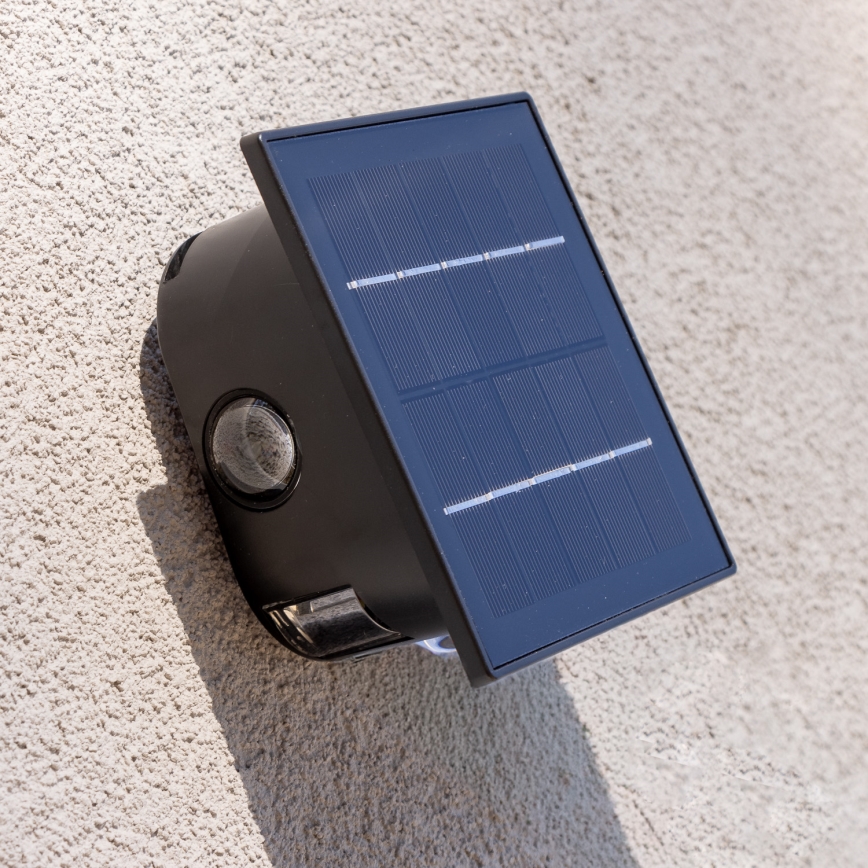 LED Solarna stenska svetilka s senzorjem LED/2W/5V IP54